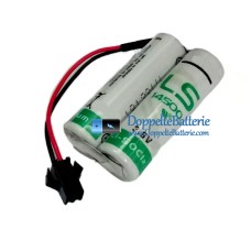 Akku für ABB 2xLS14500 Black-Plug [Ersatzakku]